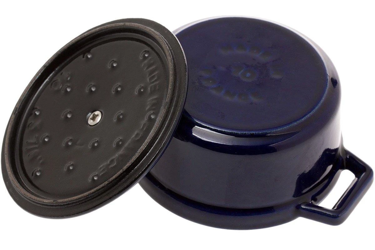 Staub Mini Cocotte - Cocotte 10cm, 0,25L, Azul 5 Staub Mini Cocotte - Cocotte 10cm, 0,25L, Azul - Imagen 3