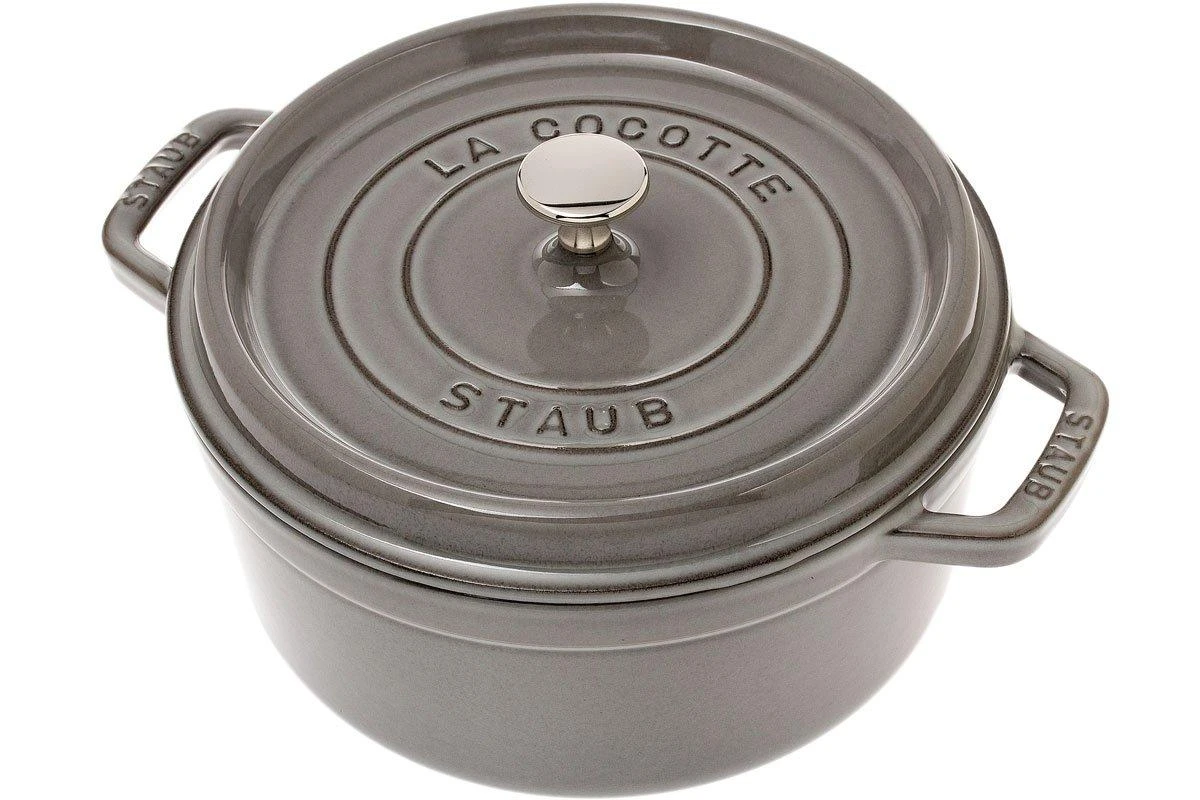 Staub Cocotte - Cocotte 24cm, 3,8L, Gris 3 Staub Cocotte - Cocotte 24cm, 3,8L, Gris