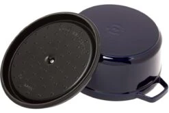 Staub Cocotte - Cocotte 26cm, 5,2L, Azul -CocinaPro Ventas SB1102691 03 staub sb1102691 03