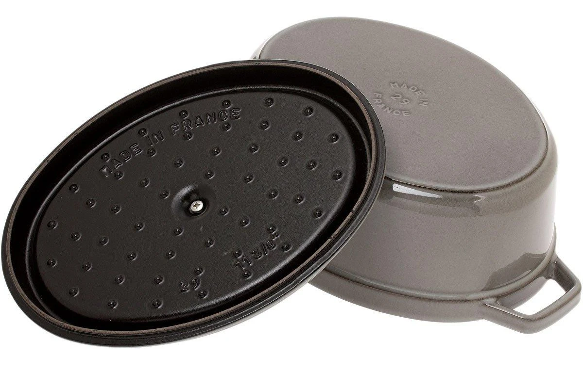 Staub Cocotte - Cocotte 29cm, 4,2L, Gris 5 Staub Cocotte - Cocotte 29cm, 4,2L, Gris - Imagen 3