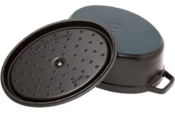 Staub Cocotte - Cocotte 29cm, 4,2L, Negro 7 Staub Cocotte - Cocotte 29cm, 4,2L, Negro -CocinaPro Ventas SB1102925 03 staub sb1102925 03