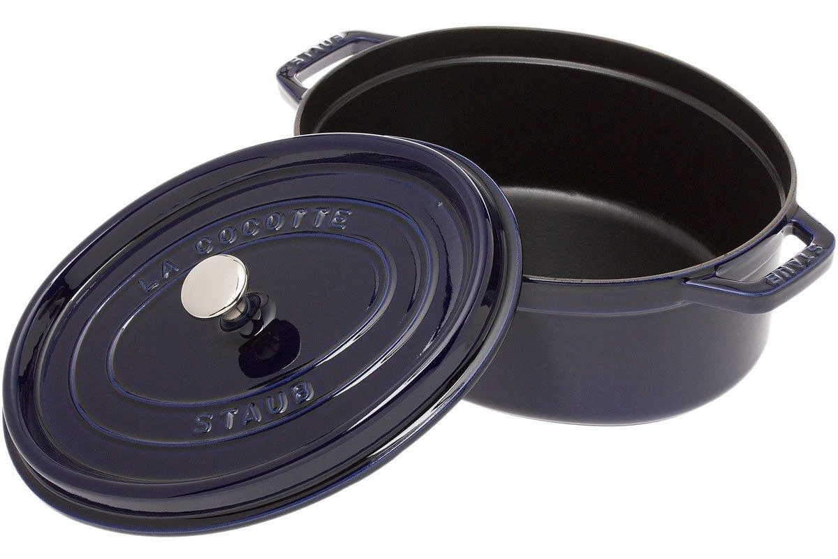 Staub Cocotte - Cocotte 29cm, 4,2L, Azul 4 Staub Cocotte - Cocotte 29cm, 4,2L, Azul - Imagen 2