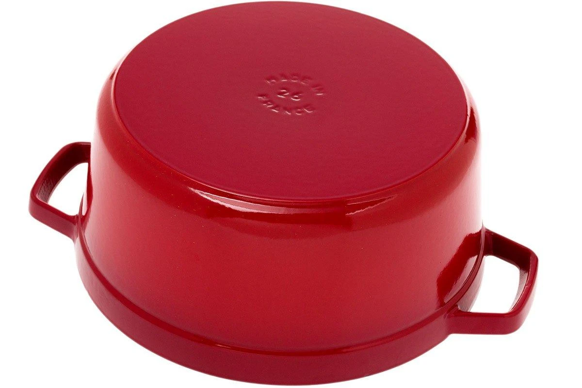 Staub Cocotte - Cocotte 26cm, 5,2L, Rojo Con Bandeja De Vapor 6 Staub Cocotte - Cocotte 26cm, 5,2L, Rojo Con Bandeja De Vapor - Imagen 4