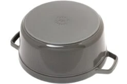 Staub Cocotte - Cocotte 26cm, 5,2L, Gris Con Bandeja De Vapor 10 Staub Cocotte - Cocotte 26cm, 5,2L, Gris Con Bandeja De Vapor -CocinaPro Ventas SB1133818 04 staub sb1133818 04