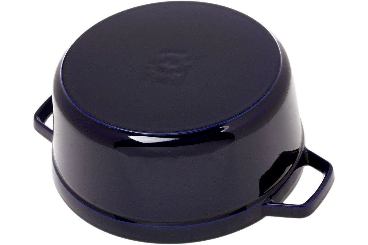 Staub Cocotte- Cocotte 26cm, 5,2L, Azul Con Bandeja De Vapor 6 Staub Cocotte- Cocotte 26cm, 5,2L, Azul Con Bandeja De Vapor - Imagen 4