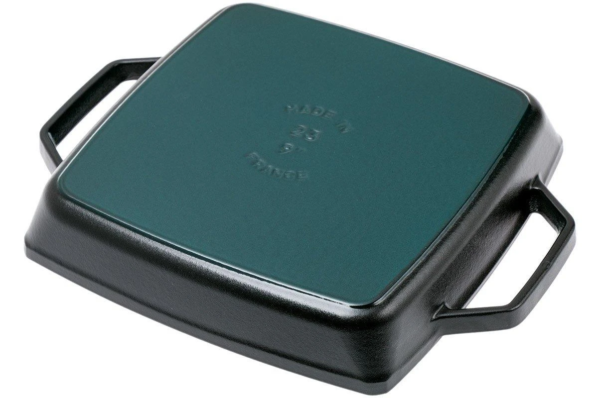 Staub Parrilla 23cm Rectangular, Negro 4 Staub Parrilla 23cm Rectangular, Negro - Imagen 2