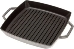 Staub Parrilla 28cm Rectangular, Gris