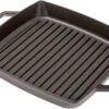 Staub Parrilla 28cm Rectangular, Negro 1 Staub Parrilla 28cm Rectangular, Negro -CocinaPro Ventas SB12012823 01 staub sb12012823 01