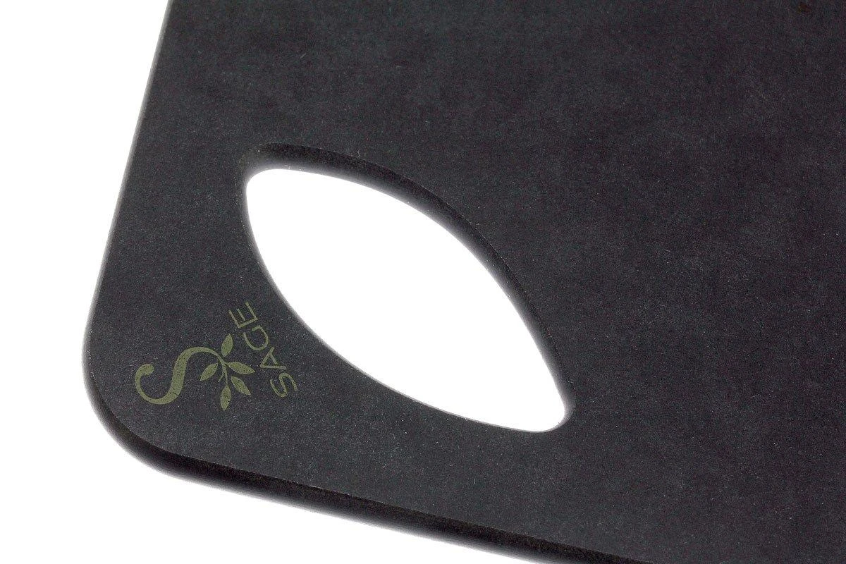 Sage Tabla De Cortar HZ2443, 43x24 Cm, Negro 4 Sage Tabla De Cortar HZ2443, 43x24 Cm, Negro - Imagen 2