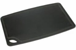 Sage Tabla De Cortar HZ3045, 45x30 Cm, Con Ranura, Negro