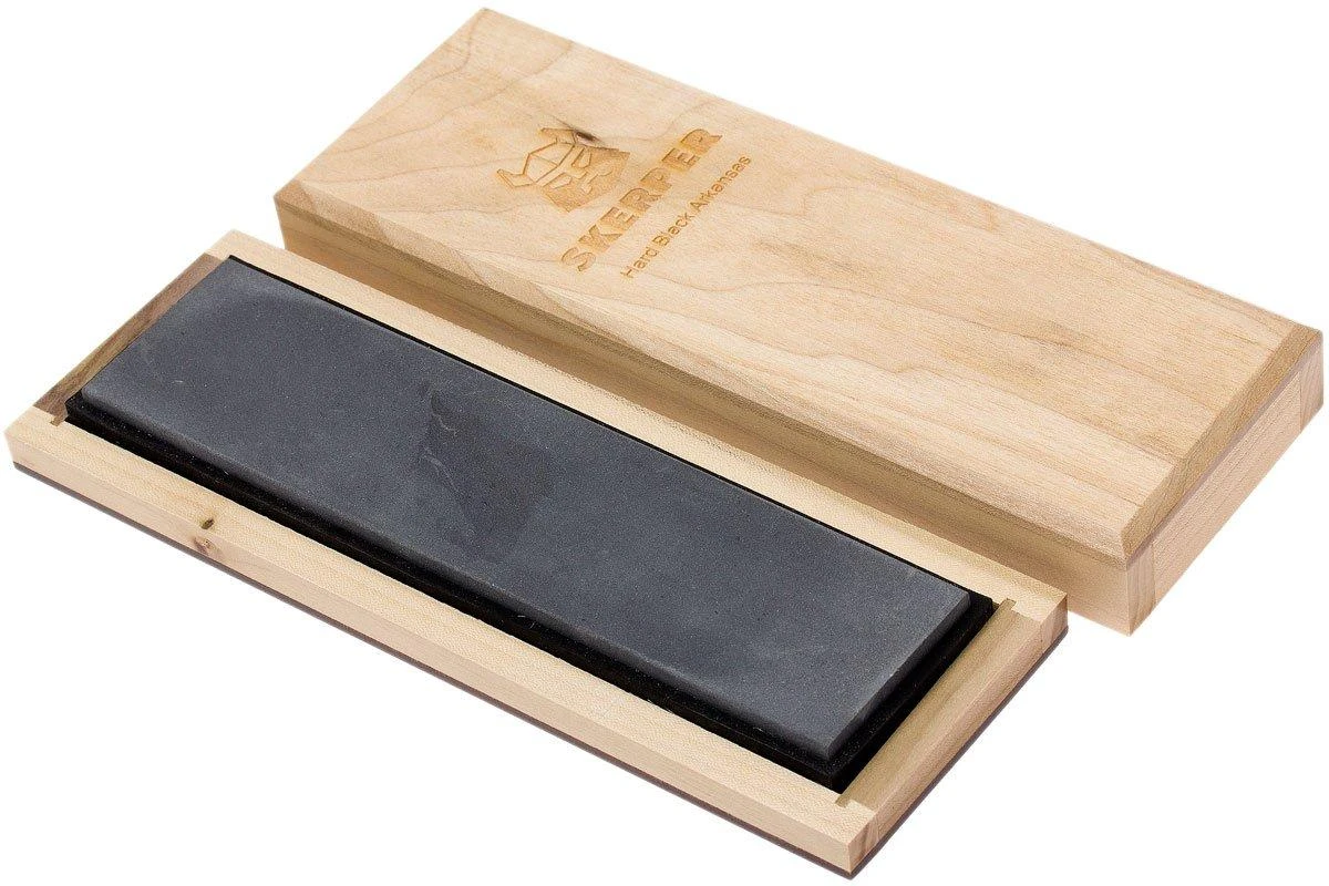 Skerper Arkansas Piedra De Afilar Natural NABE20, Hard Black Arkansas 3 Skerper Arkansas Piedra De Afilar Natural NABE20, Hard Black Arkansas