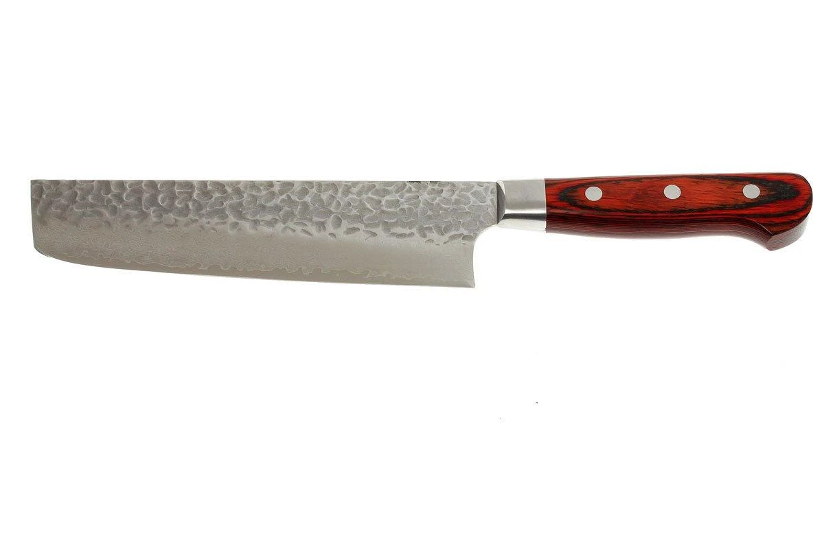 Sakai Takayuki 33-Layer Damascus Nakiri, 17 Cm 3 Sakai Takayuki 33-Layer Damascus Nakiri, 17 Cm