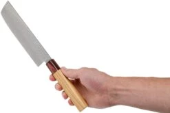 Sakai Takayuki Nakiri 33-Capas Damascus Hammered WA 16 Cm 13 Sakai Takayuki Nakiri 33-Capas Damascus Hammered WA 16 Cm -CocinaPro Ventas TA07473 06 sakai takayuki