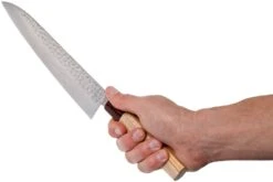 Sakai Takayuki Cuchillo Cocinero 33-Capas Damascus Hammered WA 24 Cm 13 Sakai Takayuki Cuchillo Cocinero 33-Capas Damascus Hammered WA 24 Cm -CocinaPro Ventas TA07476 06 sakai takayuki