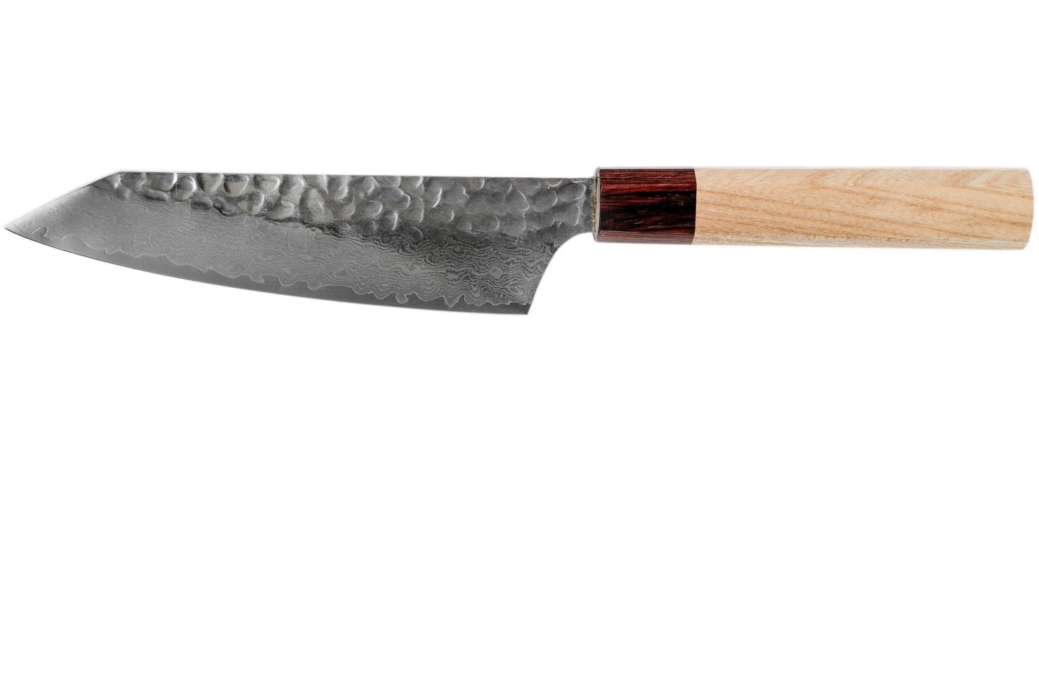 Sakai Takayuki Bunka 33-Capas Damascus Hammered WA 16 Cm 3 Sakai Takayuki Bunka 33-Capas Damascus Hammered WA 16 Cm