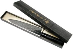 Tojiro Shippu Black Damascus Cuchillo Cocinero 24 Cm, FD-1595 17 Tojiro Shippu Black Damascus Cuchillo Cocinero 24 Cm, FD-1595 -CocinaPro Ventas TJFD 1595 08 tojiro sippu black