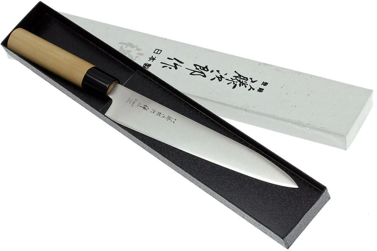 Tojiro Zen De 3 Capas, Cuchillo De Sushi21 Cm FD-569 10 Tojiro Zen De 3 Capas, Cuchillo De Sushi21 Cm FD-569 - Imagen 8