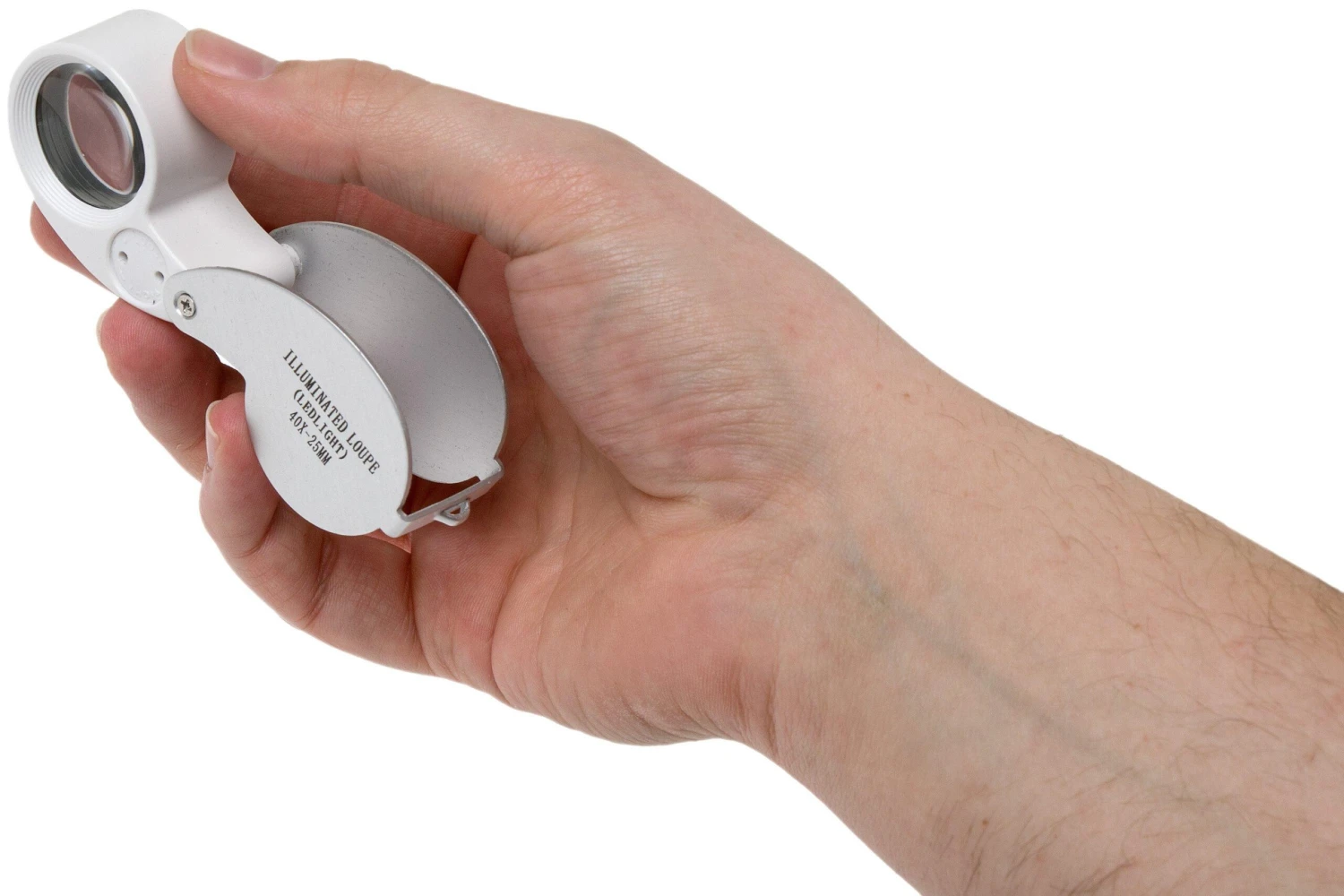TSPROF 40x 25 Mm Lupa De Bolsillo Con LED 6 TSPROF 40x 25 Mm Lupa De Bolsillo Con LED - Imagen 4