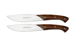 Viper Fiorentina VT7500-02CB Madera De Cocobolo, Juego De Cuchillos Para Carne De 2 Piezas