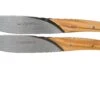 Viper Fiorentina Juego De Cuchillos Para Carne De Madera De Olivo 2-piezas, VT7500-02UL