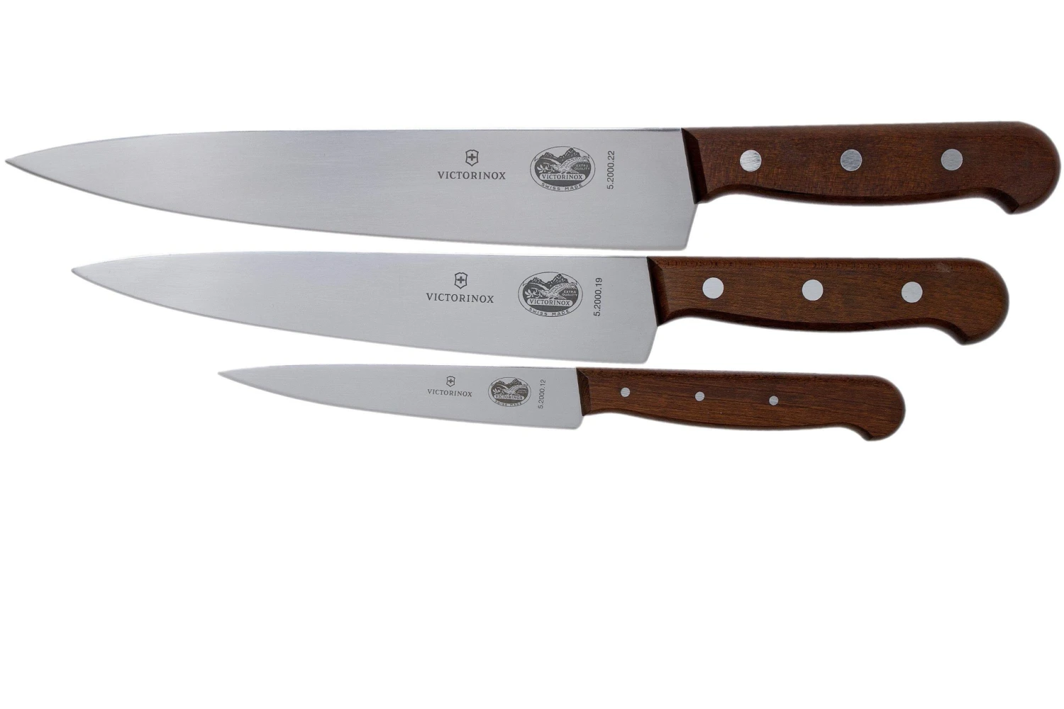 Victorinox Wood 5.1050.3G Juego De Cuchillos De 3 Piezas, Arce 3 Victorinox Wood 5.1050.3G Juego De Cuchillos De 3 Piezas, Arce