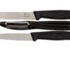 Victorinox SwissClassic Cuchillo De Verduras Negro, Set De 3, 6.7113.31 -CocinaPro Ventas VT6 7113 31 01 victorinox vt6 7113 31 01