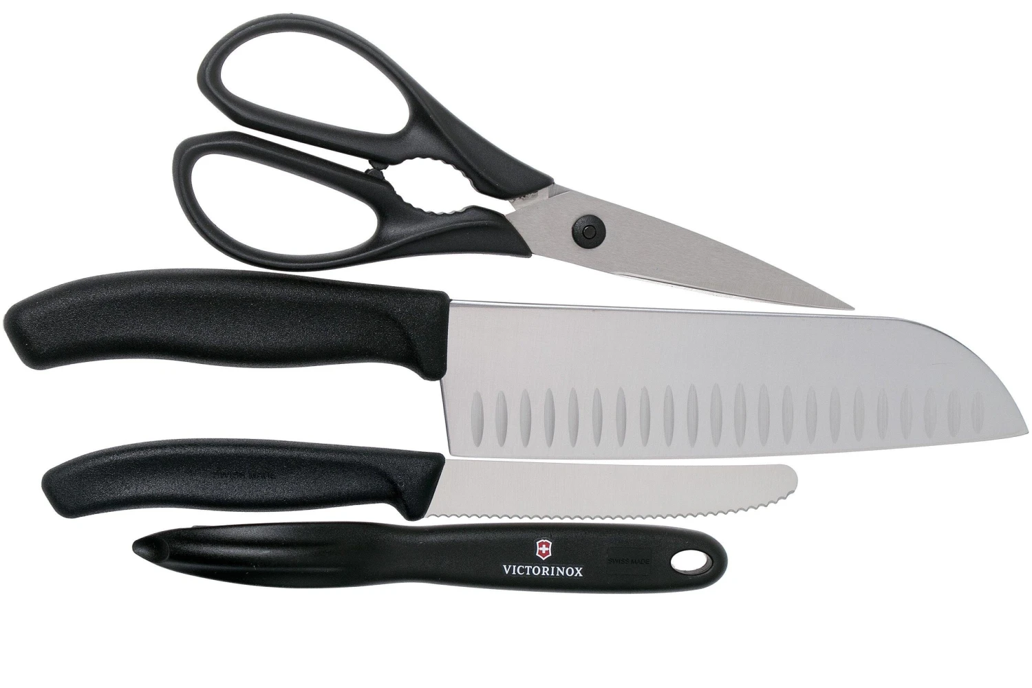 Victorinox SwissClassic 6.7133.4G 4-piezas Juego De Cuchillos De Cocina, Negro 4 Victorinox SwissClassic 6.7133.4G 4-piezas Juego De Cuchillos De Cocina, Negro - Imagen 2