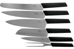Victorinox Swiss Modern Juego De Cuchillos De 6-piezas Negro, 6.7186.63 -CocinaPro Ventas VT6 7186 63 04 victorinox