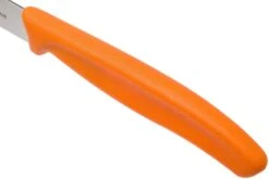 Victorinox SwissClassic Dentado/liso Cuchillo De Verduras Naranja 10 Cm, Set De 2 VT6-7796-L9B -CocinaPro Ventas VT6 7796 L9B 04 victorinox swissclassic