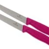 Victorinox SwissClassic Cuchillo Para Carne/-pizza Rosa, Set De 2, 6.7936.12L5B -CocinaPro Ventas VT6 7936 12L5B 01 victorinox steakmes roze vt vt6 7936 12l5b 01