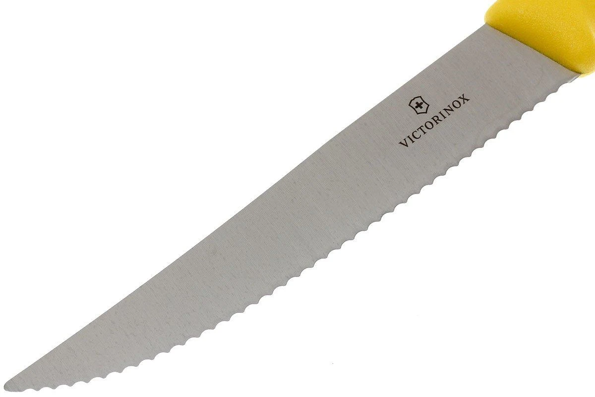 Victorinox SwissClassic Cuchillo Para Carne/-pizza Amarillo, Set De 2, 6.7936.12L8B 4 Victorinox SwissClassic Cuchillo Para Carne/-pizza Amarillo, Set De 2, 6.7936.12L8B - Imagen 2