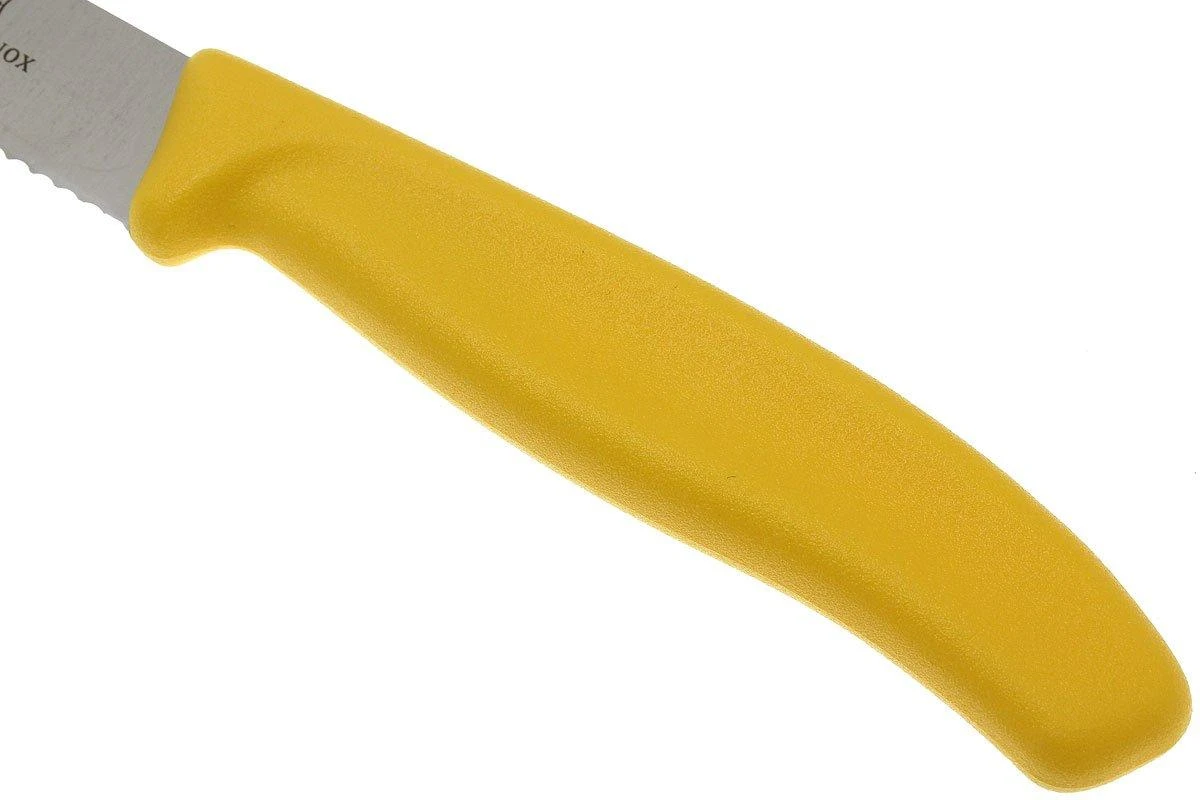 Victorinox SwissClassic Cuchillo Para Carne/-pizza Amarillo, Set De 2, 6.7936.12L8B 5 Victorinox SwissClassic Cuchillo Para Carne/-pizza Amarillo, Set De 2, 6.7936.12L8B - Imagen 3