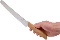 Victorinox Swiss Modern Cuchillo De Pan 22 Cm, Madera De Nogal -CocinaPro Ventas VT6 9070 22WG 08 victorinox vt6 9070 22wg 08