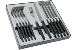 Victorinox Swiss Modern 6.9093.11W.12, Set De Cubiertos De 12 Piezas Con Cuchillo Para Tomates, Negro 5 Victorinox Swiss Modern 6.9093.11W.12, Set De Cubiertos De 12 Piezas Con Cuchillo Para Tomates, Negro -CocinaPro Ventas VT6 9093 11W 12 02 victorinox