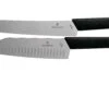 Victorinox Swiss Modern Set De Cuchillos Dos Piezas, Negro