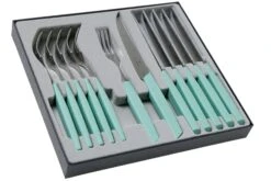 Victorinox Swiss Modern 6.9096.12W41.12, Set De Cubiertos De 12 Piezas Con Cuchillo Para Carne, Verde 5 Victorinox Swiss Modern 6.9096.12W41.12, Set De Cubiertos De 12 Piezas Con Cuchillo Para Carne, Verde -CocinaPro Ventas VT6 9096 12W41 12 02 victorinox