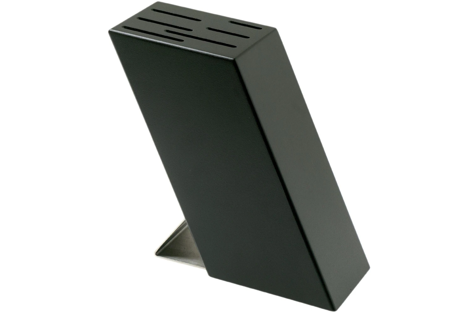 Victorinox Swiss Modern Bloque De Cuchillos, Cuero Negro, 7-7086-03 4 Victorinox Swiss Modern Bloque De Cuchillos, Cuero Negro, 7-7086-03 - Imagen 2