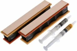 Wicked Edge Suavizadores De Cuchilla De Cuero, 1 Y 0,5 Micras