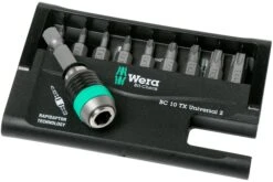 Wera Bit-Check 10 Torx Universal 10-piezas Juego De Torx, 5057115001 -CocinaPro Ventas WO5057115001 03 wera