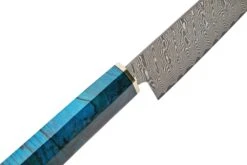 Xin Cutlery XinCraft XC132 Cuchillo De Chef Azul Arce Spalted Tailpin 20 Cm -CocinaPro Ventas XC132 05 xin