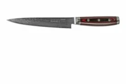 Yaxell Super Gou 37107 Cuchillo Para Trinchar Acero De Damasco De 161 Capas, 18 Cm