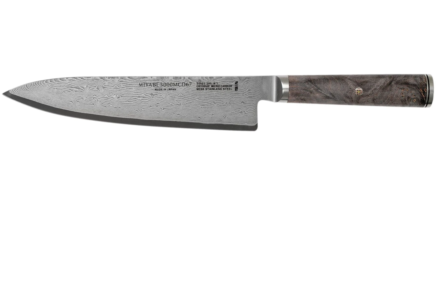 Zwilling Miyabi 5000 MCD 67 Cuchillo Cocinero 20 Cm, 34401-201 3 Zwilling Miyabi 5000 MCD 67 Cuchillo Cocinero 20 Cm, 34401-201