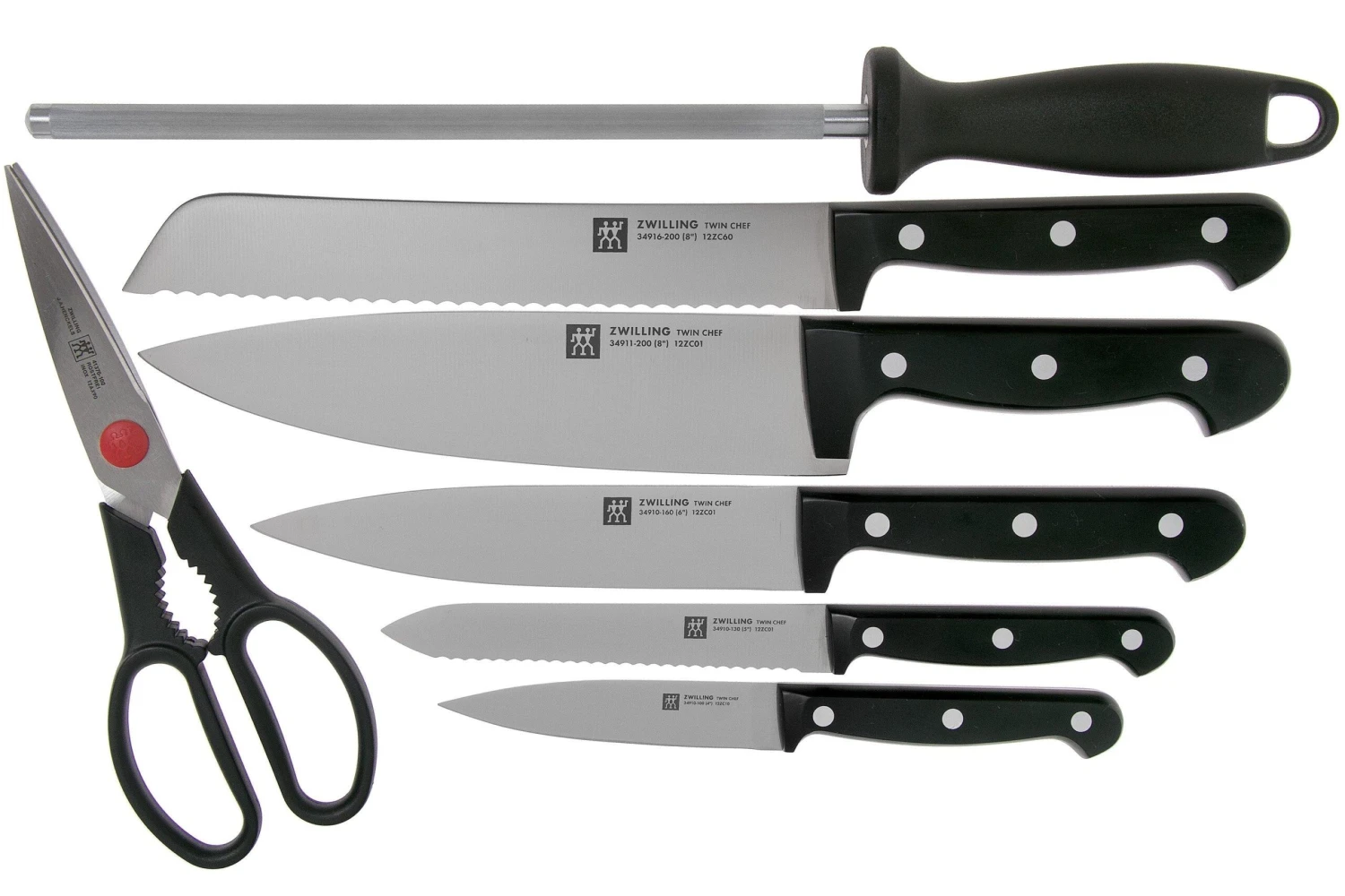Zwilling 34931-003 Twin Chef Juego De Cuchillos, 8 Piezas 6 Zwilling 34931-003 Twin Chef Juego De Cuchillos, 8 Piezas - Imagen 4
