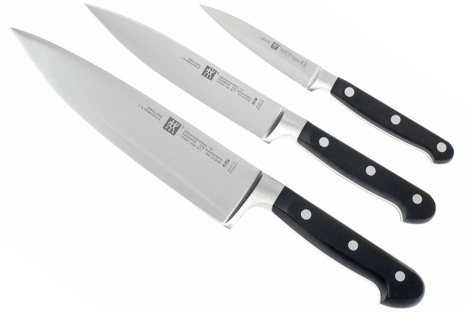 Zwilling Professional S" 35602-000 Juego De Cuchillos, 3 Uds." 3 Zwilling Professional S" 35602-000 Juego De Cuchillos, 3 Uds."