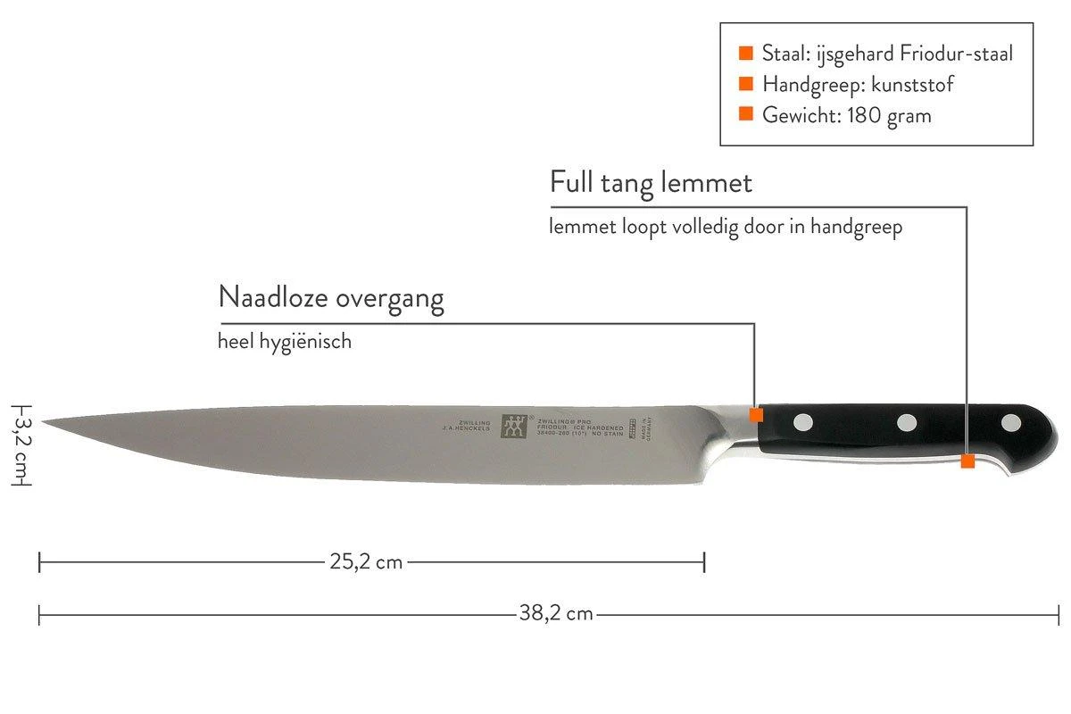 Zwilling 38400-261 Pro Cuchillo Jamonero 3 Zwilling 38400-261 Pro Cuchillo Jamonero