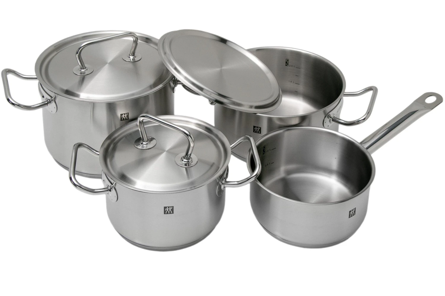 Zwilling Twin Classic Juego De Sartenes, 4-unidades 3 Zwilling Twin Classic Juego De Sartenes, 4-unidades