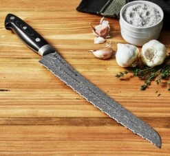 Bob Kramer By Zwilling Euro Acero Inoxidable Cuchillo De Pan 26 Cm, 34896-261-0 -CocinaPro Ventas eurostainless1